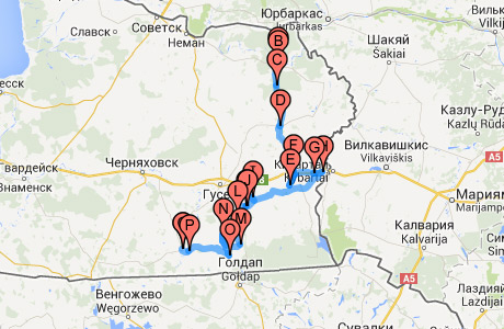 Второй день общего автомобильного маршрута № 7 по территории Калининградской области
